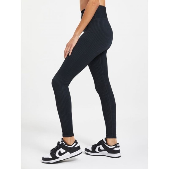 NWT Good American WIDE RIB SHINE CLEAN SEAMLESS LEGGINGS S/M - Picture 7 of 7